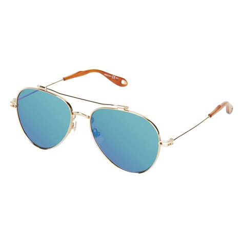 givenchy women's aviator sunglasses|givenchy 52mm retro sunglasses.